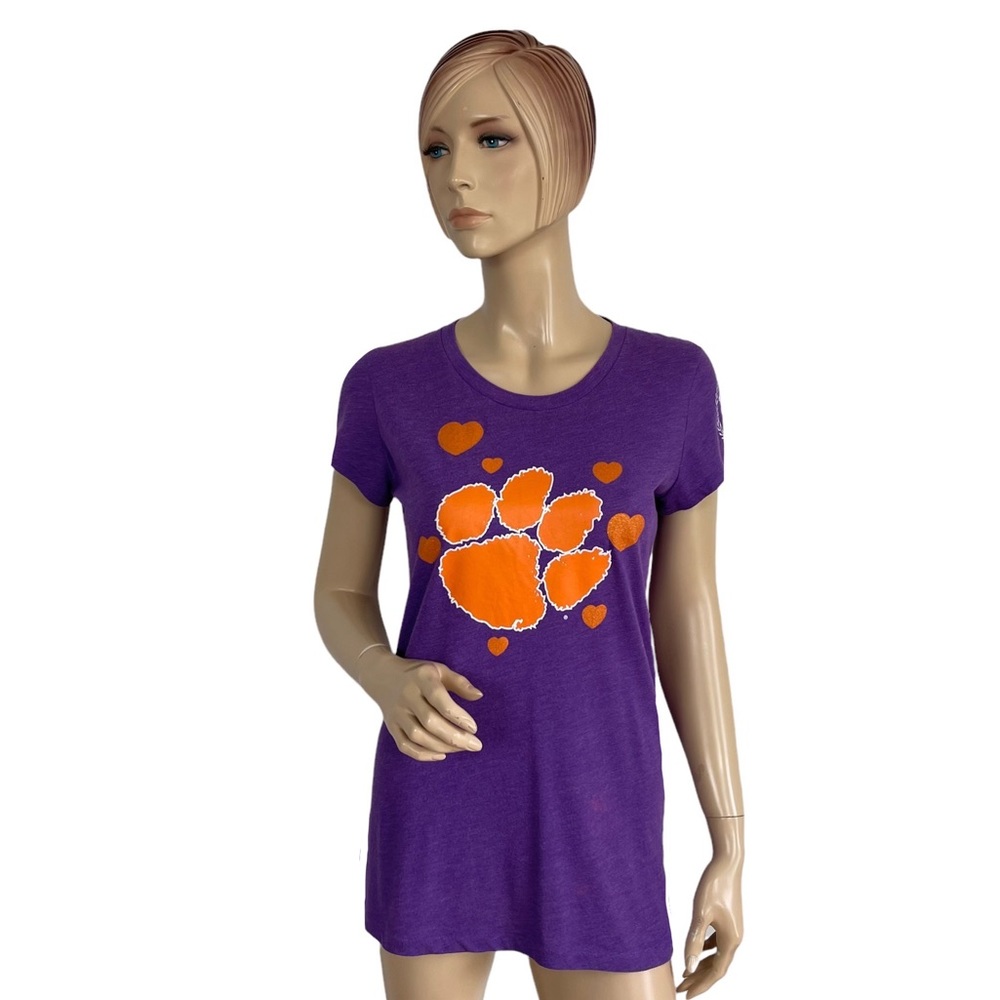 Victoria’s Secret Pink Women's Collegiate ‘Clemson Tigers’ Tee Large